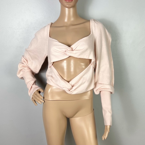 LPA REVOLVE PINK LONG SLEEVE KNIT TOP - Picture 2 of 8